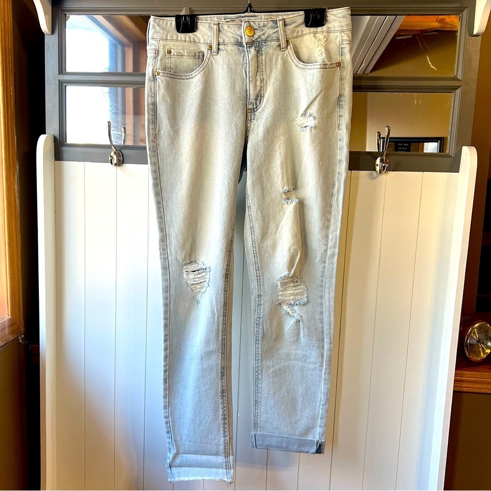 Seven 7 Faded Jeans, Weekend Slim Fit, Size 8